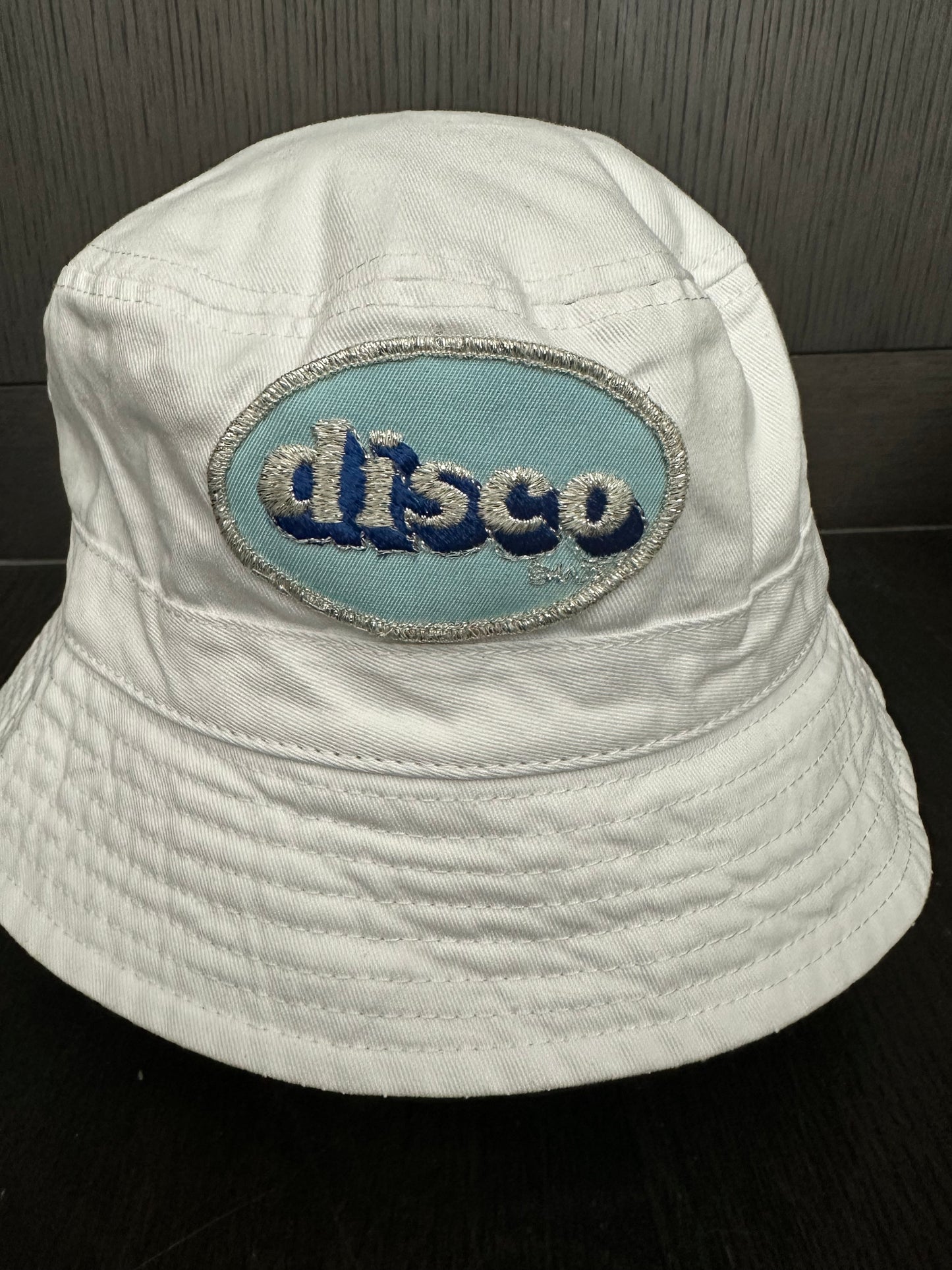 Vintage 70’s disco Patch on New Bucket Hat