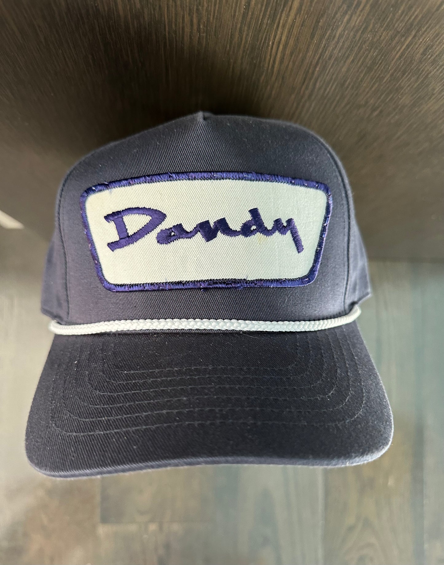 Dandy Patch on Navy Blue Cap