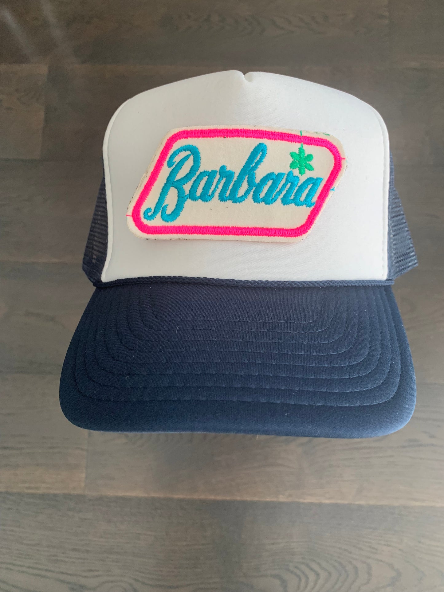 Vintage 70’s Barbara Patch on New Trucker Hat