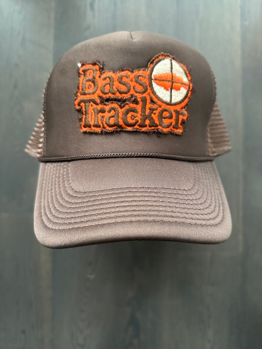 Vintage Fishing Bass Patch on New Trucker Hat