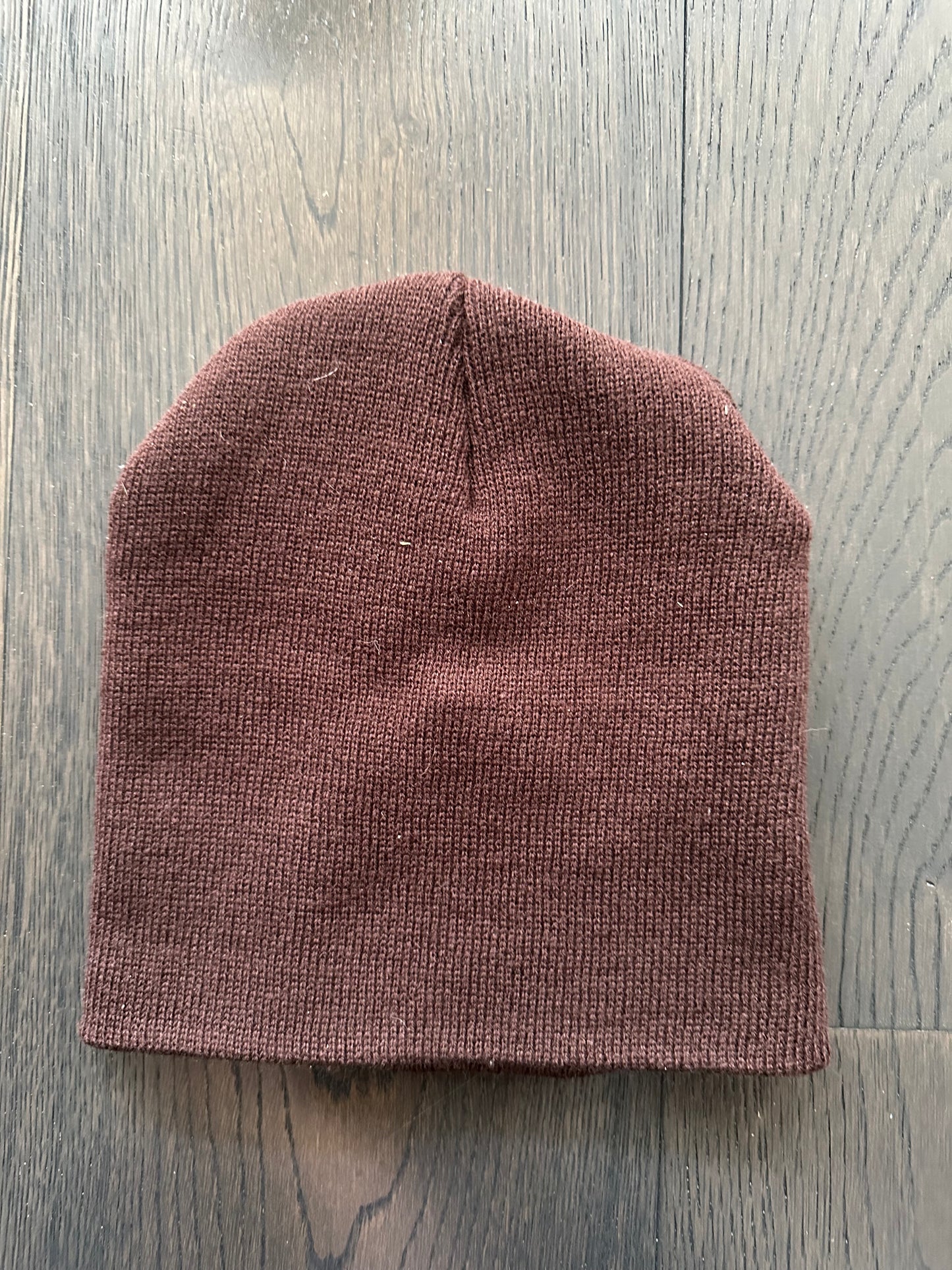 Vintage Thanks Patch on New Beanie