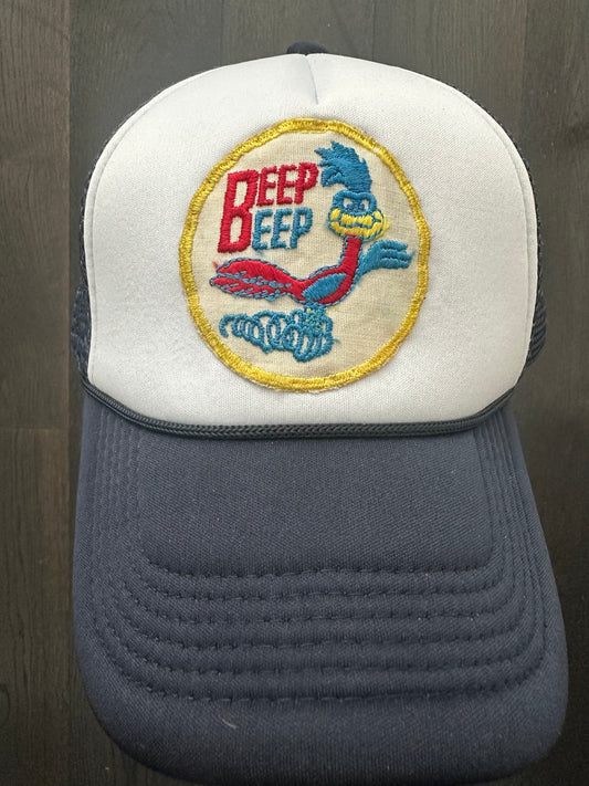 Vintage Beep Beep Patch on New Trucker Hat