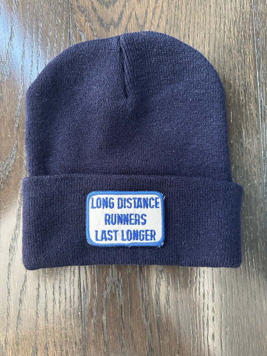 Vintage Runners Patch on New Beanie