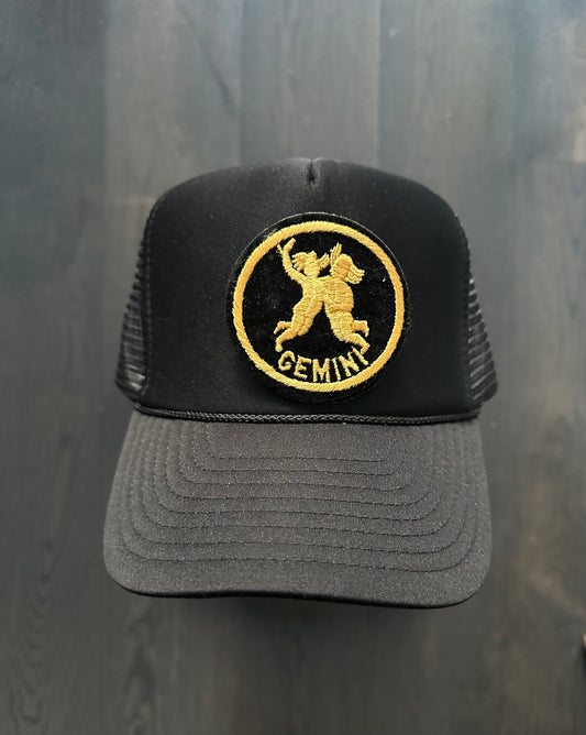 Vintage 70’s Gemini Patch on New Trucker Hat