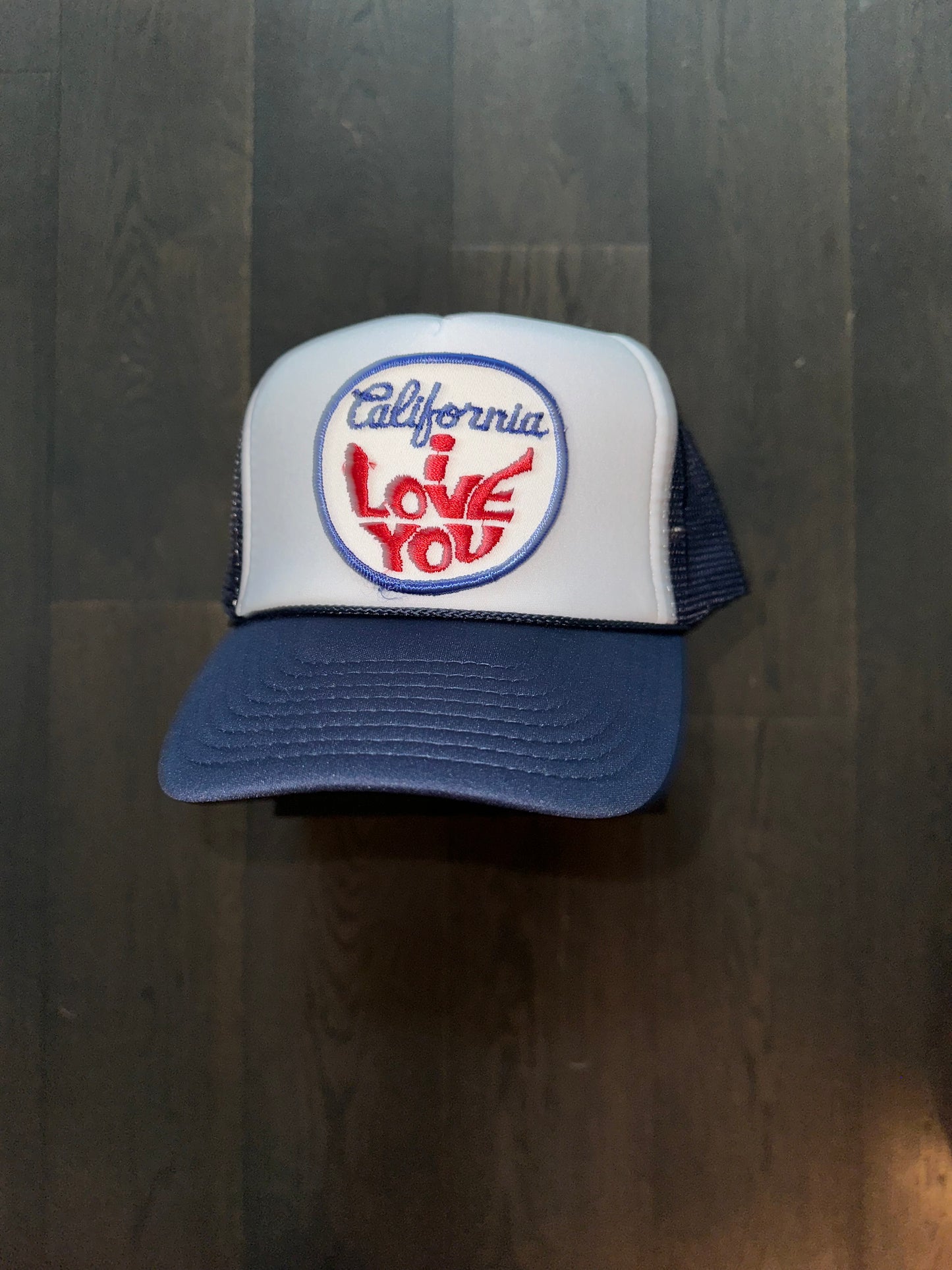 Vintage 70’s California Patch on New Trucker Hat