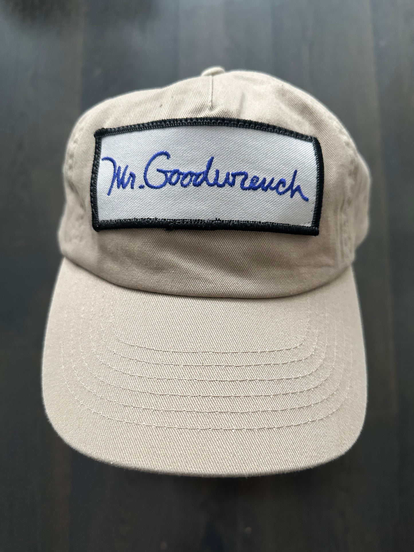 Vintage Mr. GoodWrench Patch on New Dad Hat