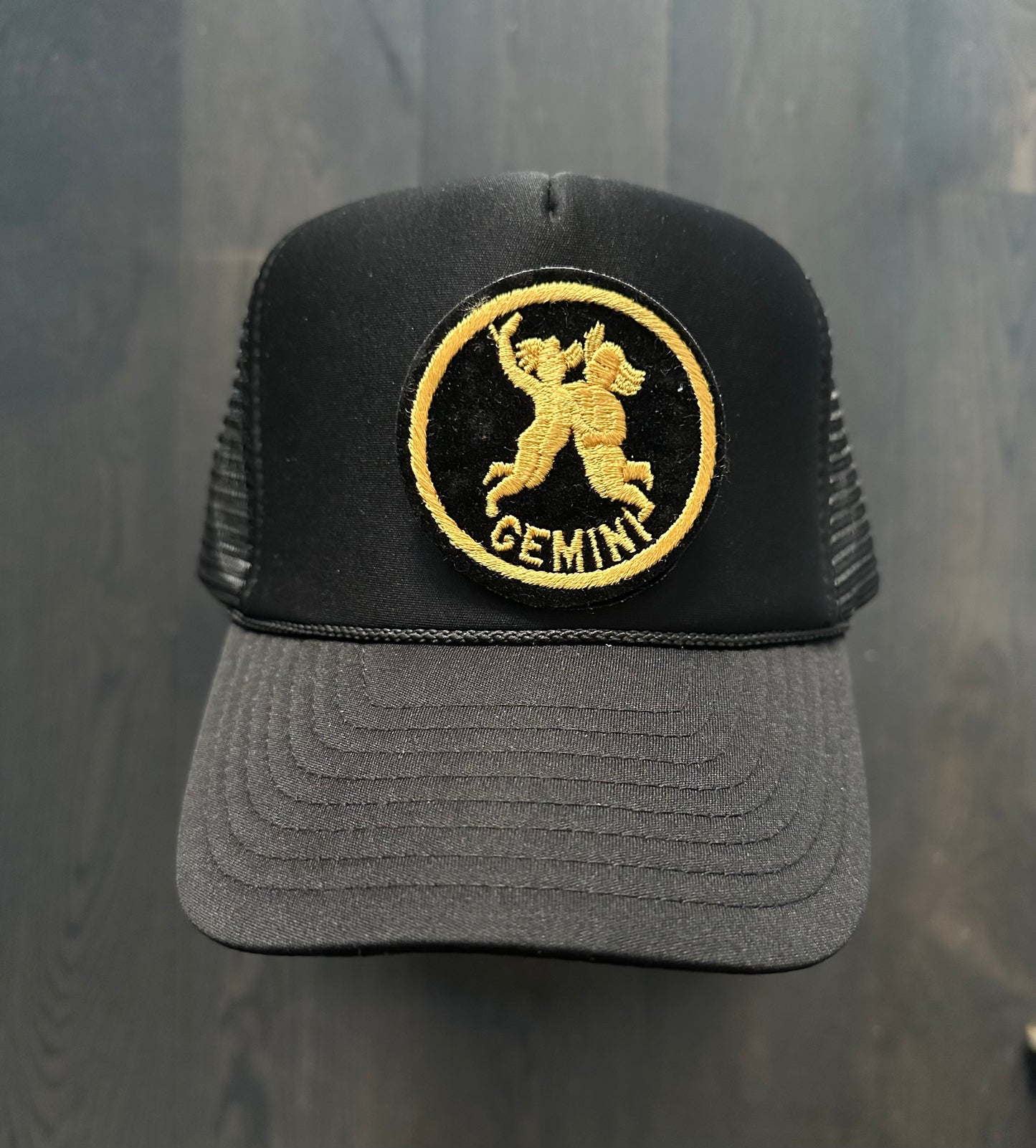 Vintage 70’s Gemini Patch on New Trucker Hat