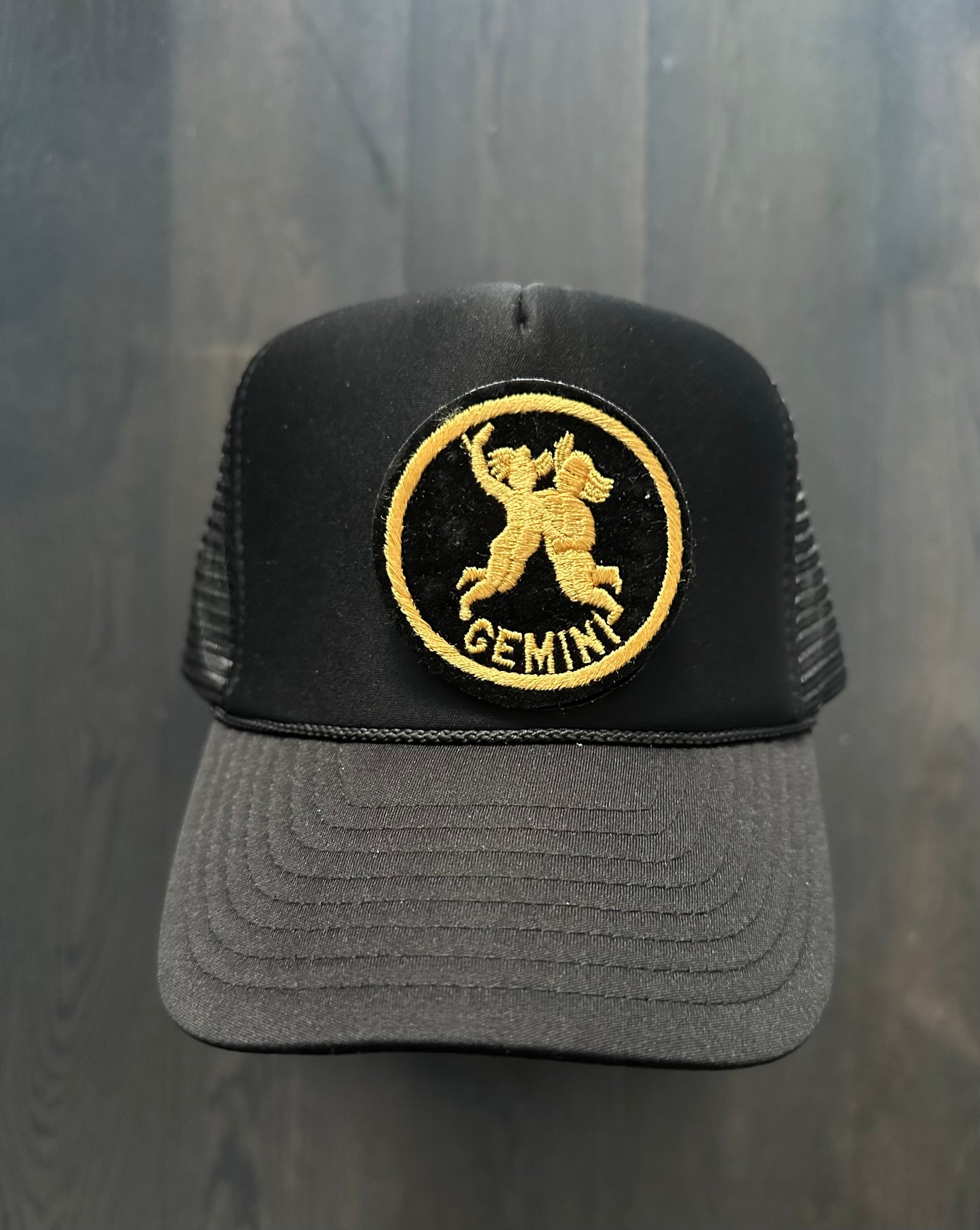 Vintage 70’s Gemini Patch on New Trucker Hat