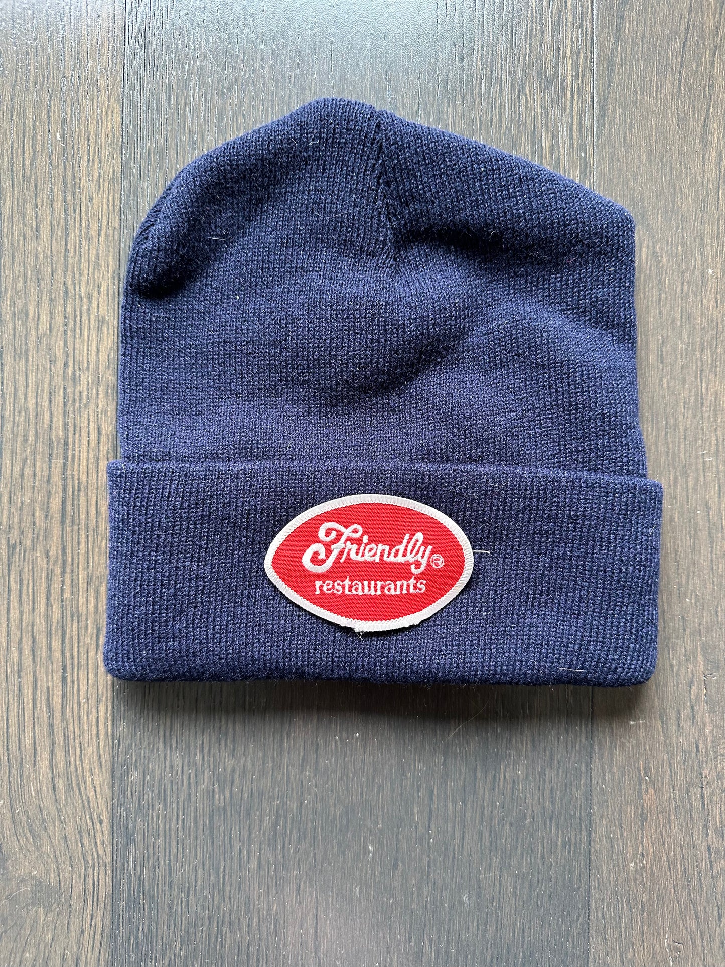 Vintage Friendly Patch on New Beanie