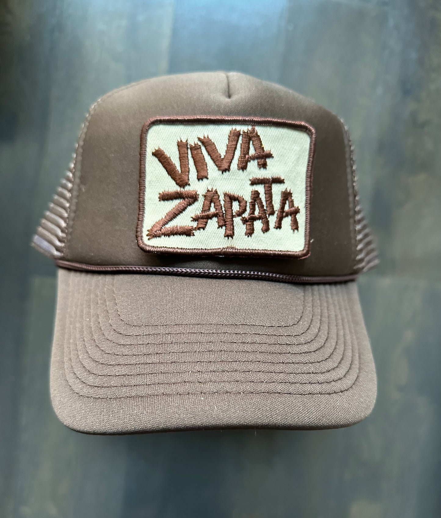 Vintage 70’s Viva Zapata Patch on New Trucker Hat