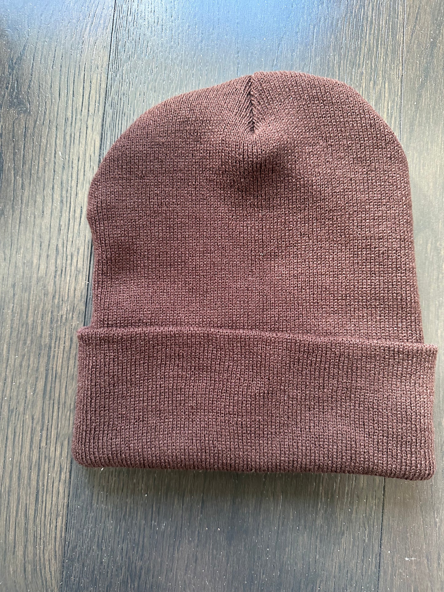 Vintage Think Snow Patch on New Beanie